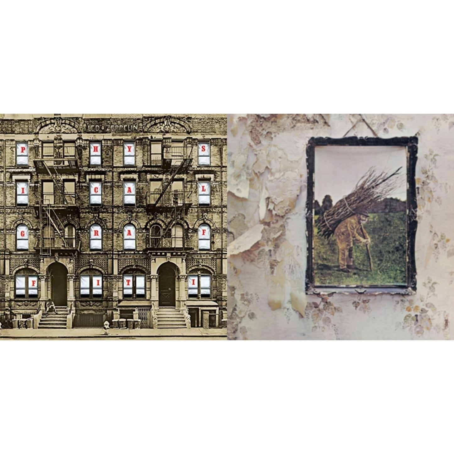 This is a 2 LP Vinyl SKU bundle.
1.This LP Vinyl is brand new.Format: LP VinylMusic Style: Hard RockThis item's title is: Physical Graffiti (2015 Remaster)Artist: Led ZeppelinLabel: ATLANTIC CATALOG GROUPBarcode: 081227965785Release Date: 2/24/2015
2.This LP Vinyl is brand new.