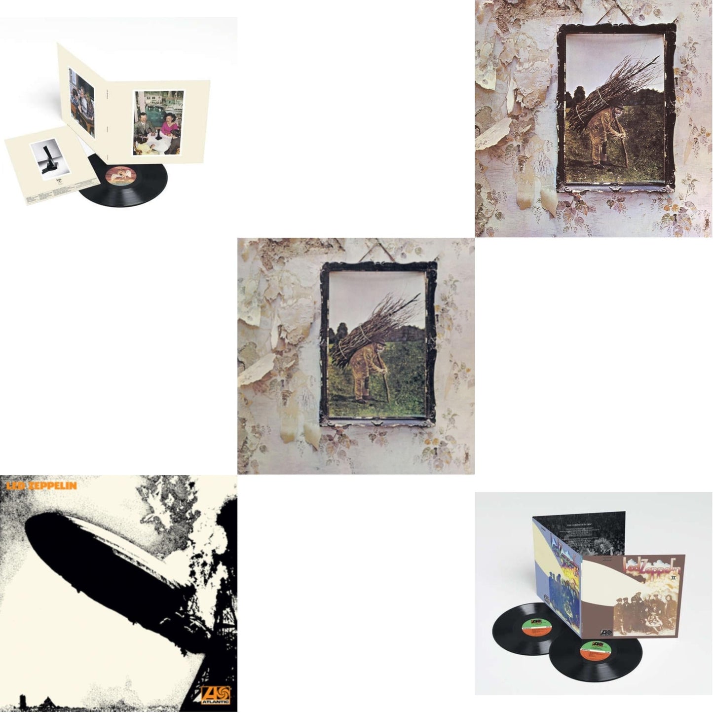 This is a 5 LP Vinyl SKU bundle.
1.This LP Vinyl is brand new.Format: LP VinylMusic Style: Blues RockThis item's title is: Led Zeppelin Ii (Deluxe Remastered/2LP/180)Artist: Led ZeppelinLabel: ATLANTIC CATALOG GROUPBarcode: 081227964382Release Date: 6/3/2014
2.