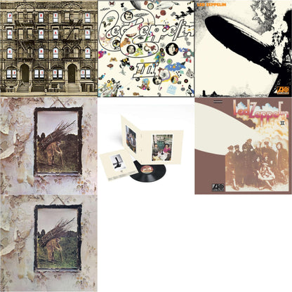 Led Zeppelin Iii (Remastered Original/180G) & Led Zeppelin Iv & Physical Graffiti (2015 Remaster) & Presence & Led Zeppelin Ii (180G/Remastered) & Led Zeppelin I (180G/Remastered) & Led Zeppelin Iv (Clear LP Vinyl/180G) (Atl75)