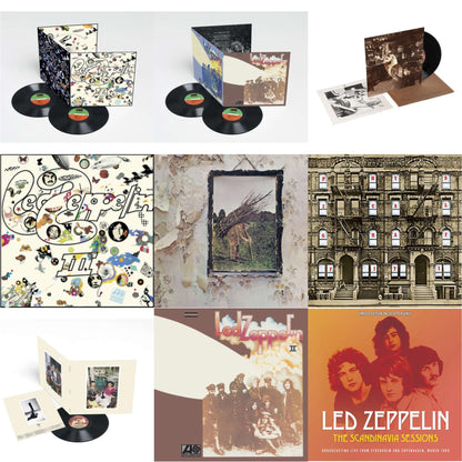 This is a 9 LP Vinyl SKU bundle.
1.This LP Vinyl is brand new.Format: LP VinylMusic Style: Classic RockThis item's title is: Led Zeppelin Iii (2LP/180G)Artist: Led ZeppelinLabel: ATLANTIC CATALOG GROUPBarcode: 081227964368Release Date: 6/3/2014
2.This LP Vinyl is brand new.