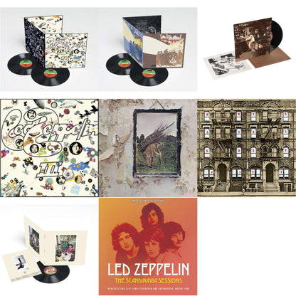 This is a 8 LP Vinyl SKU bundle.
1.This LP Vinyl is brand new.Format: LP VinylMusic Style: Classic RockThis item's title is: Led Zeppelin Iii (2LP/180G)Artist: Led ZeppelinLabel: ATLANTIC CATALOG GROUPBarcode: 081227964368Release Date: 6/3/2014
2.This LP Vinyl is brand new.