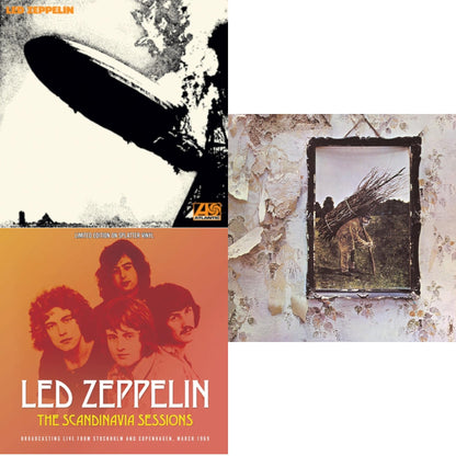This is a 3 LP Vinyl SKU bundle.
1.This LP Vinyl is brand new.Format: LP VinylMusic Style: Blues RockThis item's title is: Led Zeppelin I (180G/Remastered)Artist: Led ZeppelinLabel: ATLANTIC CATALOG GROUPBarcode: 081227966416Release Date: 6/2/2014
2.This LP Vinyl is brand new.