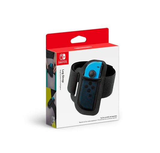 This is brand new.Kick and run in place with the Leg Strap accessory 
Get moving in the Nintendo Switch™ Sports game with the Leg Strap accessory. The Leg Strap accessory and Joy-Con™ (L) controller work together to help turn your real-world leg movements into in-game motions, like kicking the ball in Soccer.