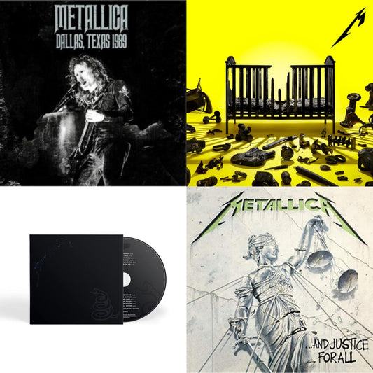 Dallas / Texas 1989 (2CD) & 72 Seasons & Metallica (Remastered) & And Justice For All (Remastered)