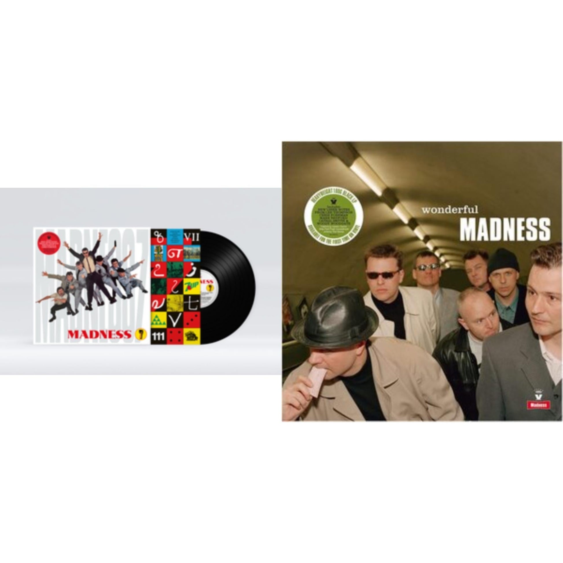This is a 2 LP Vinyl SKU bundle.
1.This LP Vinyl is brand new.Format: LP VinylMusic Style: Pop RockThis item's title is: 7Artist: MadnessLabel: SALVOBarcode: 4050538618778Release Date: 4/30/2021
2.This LP Vinyl is brand new.