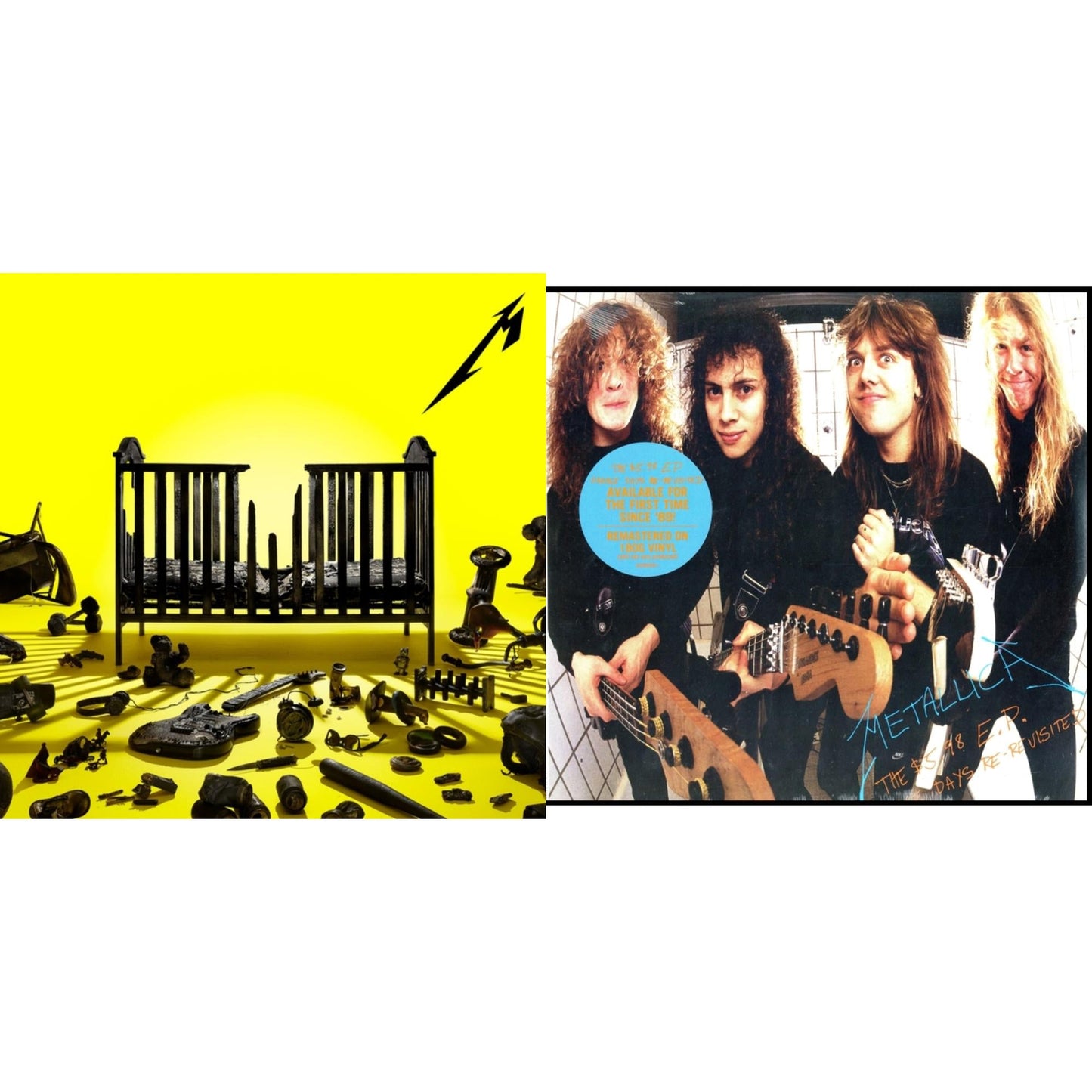 This is a 2 LP Vinyl SKU bundle.
1.This LP Vinyl is brand new.Format: LP VinylMusic Style: Heavy MetalThis item's title is: 72 Seasons (2LP)Artist: MetallicaLabel: RHINO/BLACKENED RECORDINGSBarcode: 810083961101Release Date: 4/14/2023
2.This LP Vinyl is brand new.