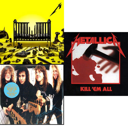 72 Seasons (2LP) & Kill Em All (180G) & $5.98 Ep: Garage Days Re-Revisited (Remastered)