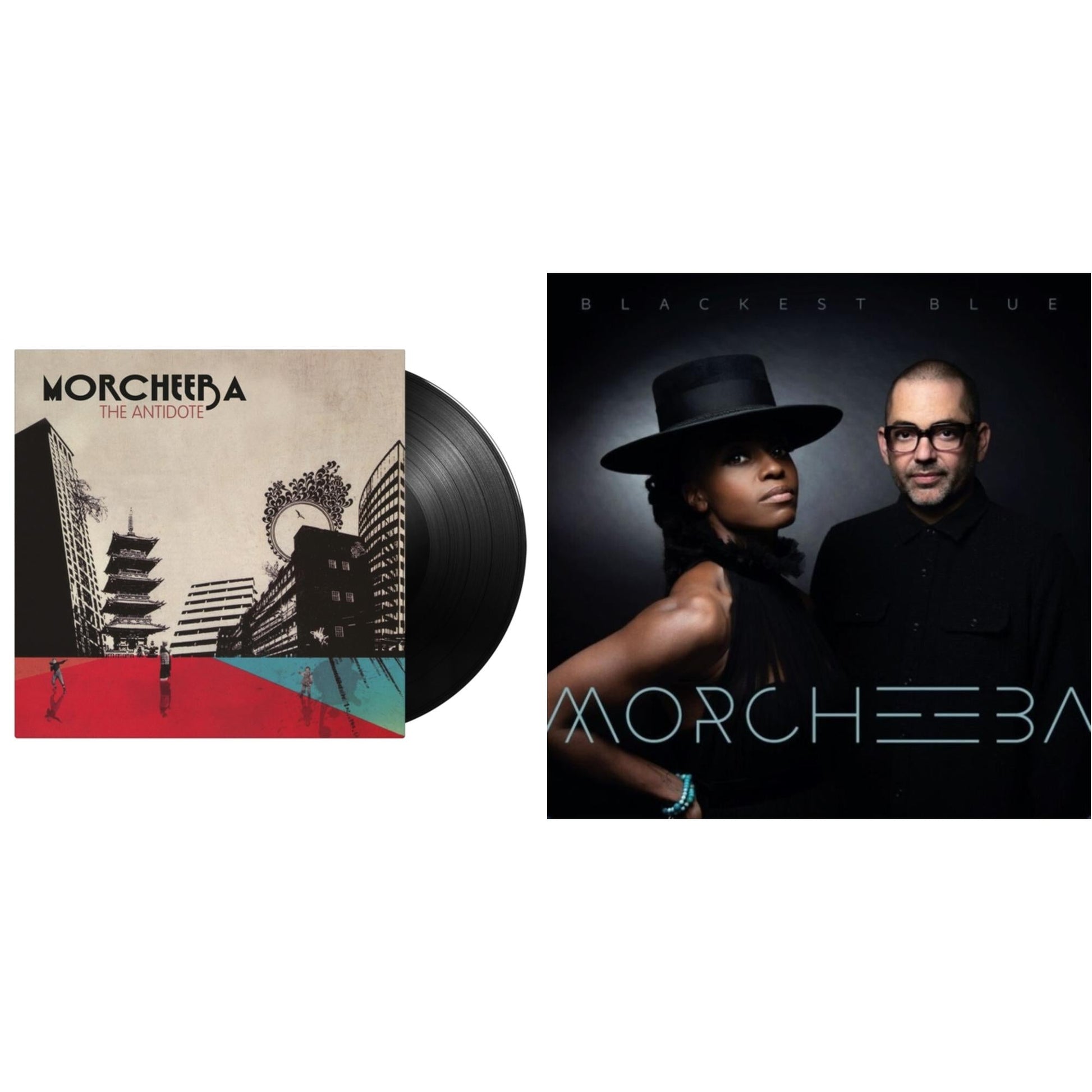 This is a 2 LP Vinyl SKU bundle.
1.This LP Vinyl is brand new.Format: LP VinylMusic Style: Trip HopThis item's title is: Blackest Blue (Blue LP Vinyl) (I)Artist: MorcheebaLabel: FLY AGARIC RECORDSBarcode: 5056032340756Release Date: 6/25/2021
2.This LP Vinyl is brand new.