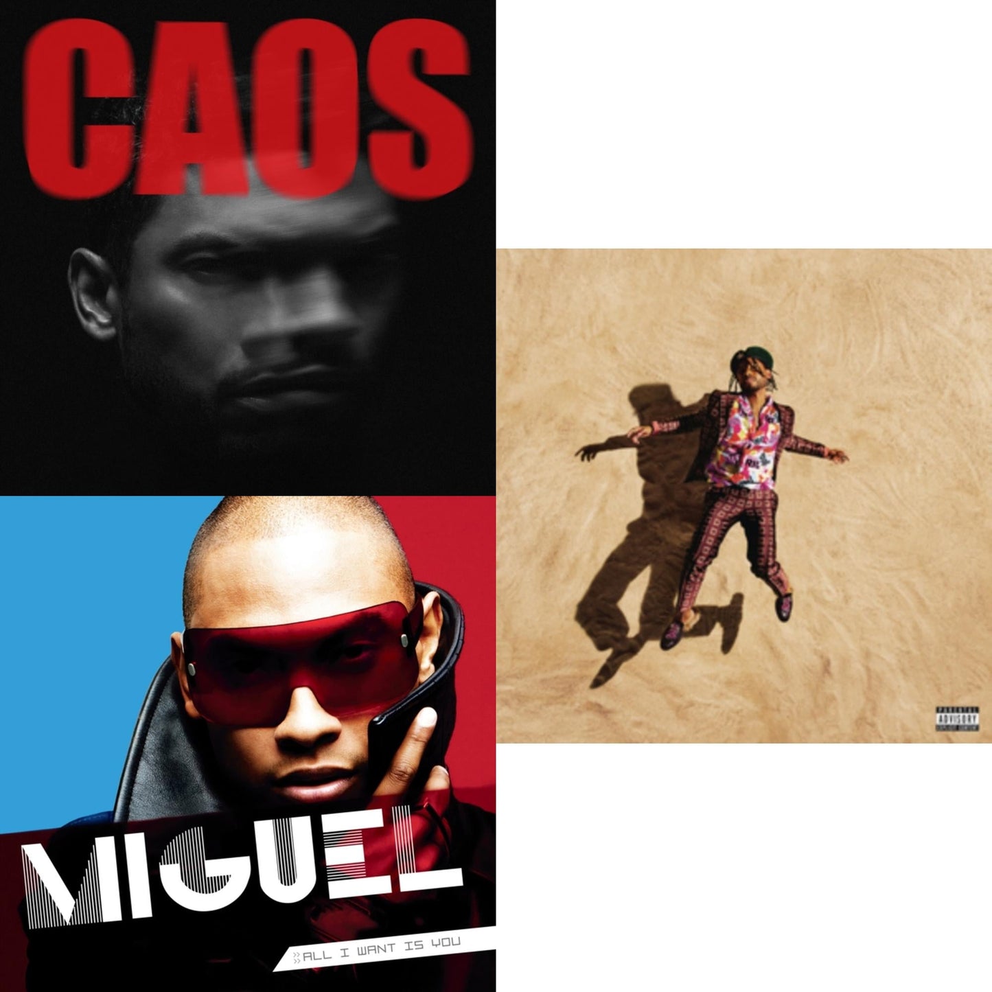 Caos (X) (Opaque Black LP Vinyl) & All I Want Is You (Opaque Red LP Vinyl) & War & Leisure (X) (150G/2LP)