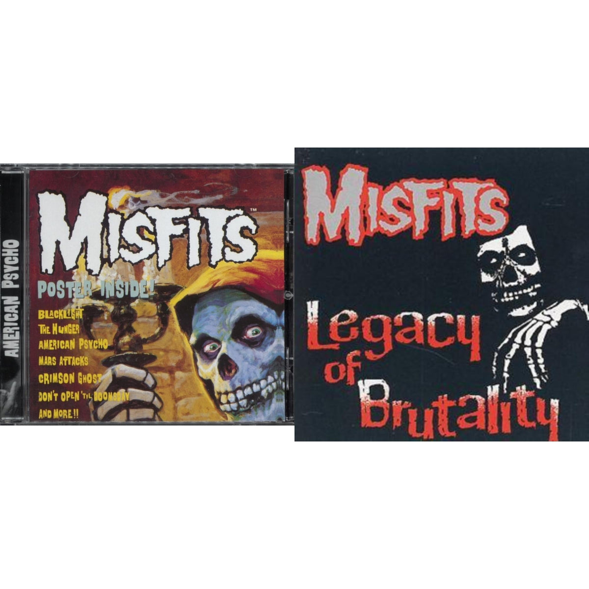 Misfits - Legacy Of Brutality & American Psycho - CD Bundle