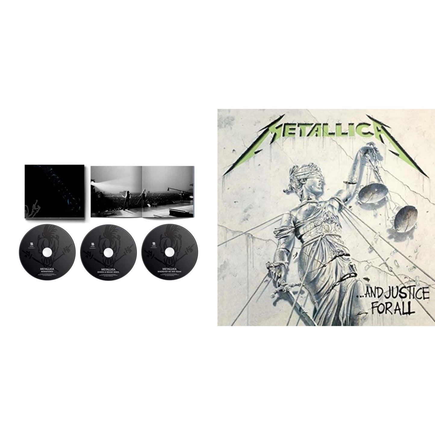 Metallica (Remastered/Expanded/3CD) & And Justice For All (Remastered)