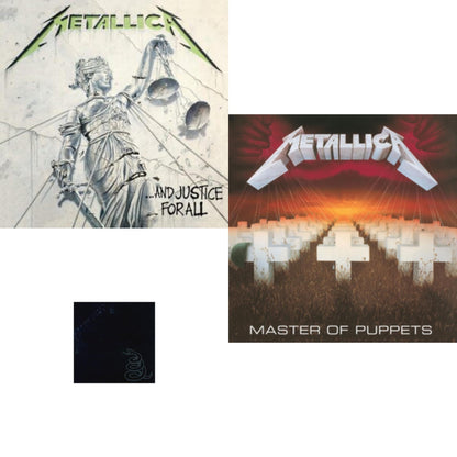 Metallica (Remastered/2LP) & Master Of Puppets (Remastered) & And Justice For All (Remastered)