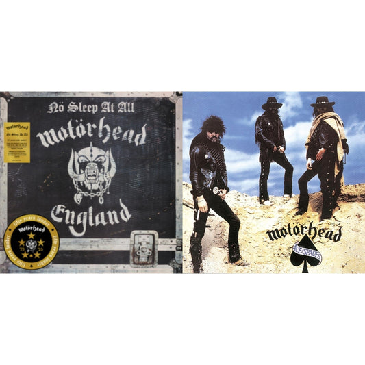 No Sleep At All (50Th Anniversary) (Clear/Black-White Splatter LP Vinyl) & Ace Of Spades