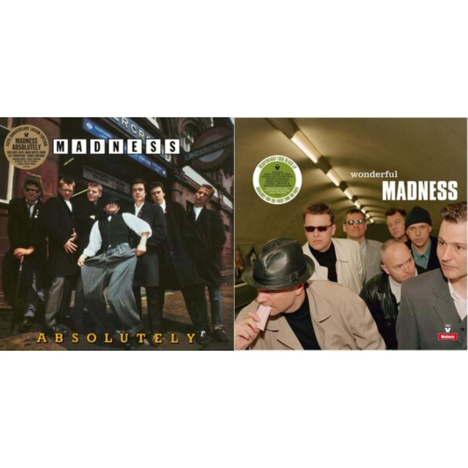 This is a 2 LP Vinyl SKU bundle.
1.This LP Vinyl is brand new.Format: LP VinylMusic Style: SkaThis item's title is: AbsolutelyArtist: MadnessLabel: UNION SQUAREBarcode: 4050538618761Release Date: 7/23/2021
2.This LP Vinyl is brand new.