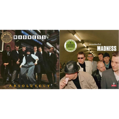 This is a 2 LP Vinyl SKU bundle.
1.This LP Vinyl is brand new.Format: LP VinylMusic Style: SkaThis item's title is: AbsolutelyArtist: MadnessLabel: UNION SQUAREBarcode: 4050538618761Release Date: 7/23/2021
2.This LP Vinyl is brand new.