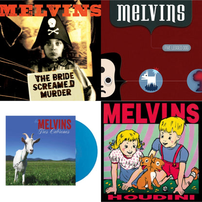 Bride Screamed Murder (Apple Red LP Vinyl) & Five Legged Dog (4LP/Multi-Color Vinyl) & Tres Cabrones (Baby Blue LP Vinyl) & Houdini (180G/Gatefold Sleeve)
