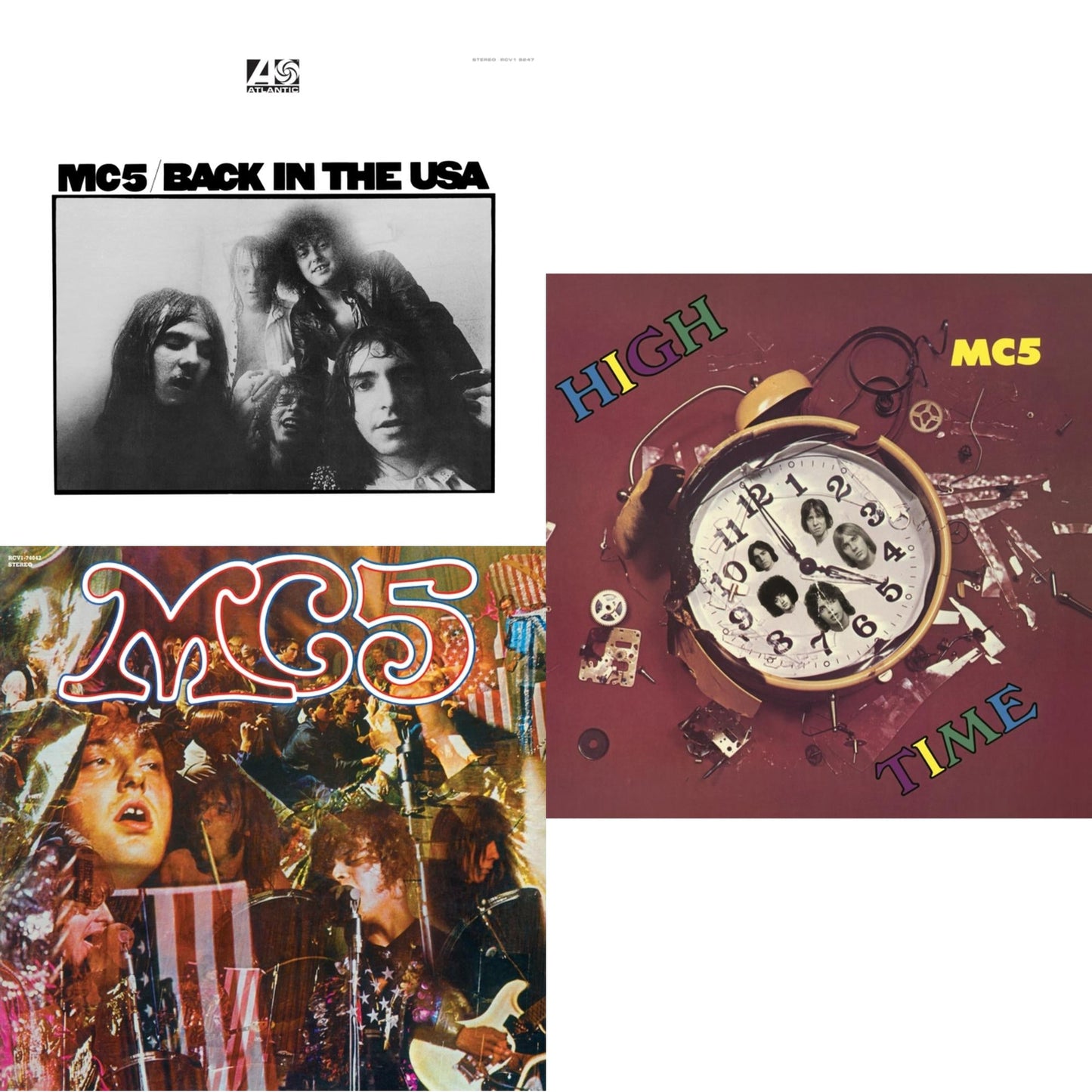 This is a 3 LP Vinyl SKU bundle.
1.This LP Vinyl is brand new.Format: LP VinylMusic Style: Garage RockThis item's title is: Back In The Usa (Crystal Clear Diamond LP Vinyl) (Rocktober) (Atl75)Artist: Mc5Label: AtlanticBarcode: 603497840397Release Date: 10/6/2023
2.