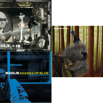 This is a 3 LP Vinyl SKU bundle.
1.This LP Vinyl is brand new.Format: LP VinylMusic Style: InstrumentalThis item's title is: Shades Of Blue (Blue Note Classic Vinyl Series) (2LP)Artist: MadlibLabel: BLUE NOTEBarcode: 602455077233Release Date: 6/16/2023
2.This LP Vinyl is brand new.