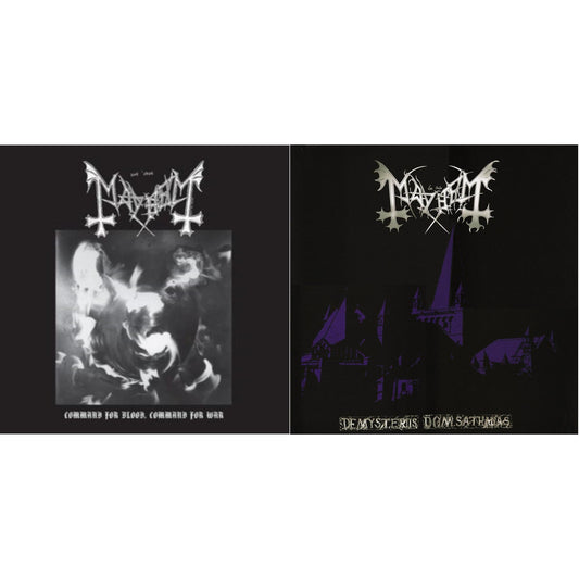 Command For Blood, Command For War (2LP) & De Mysteriis Dom Sathanas (Purple LP Vinyl)