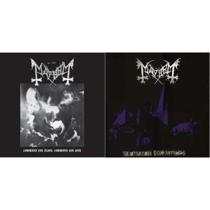 Command For Blood, Command For War (2LP) & De Mysteriis Dom Sathanas (Purple LP Vinyl)