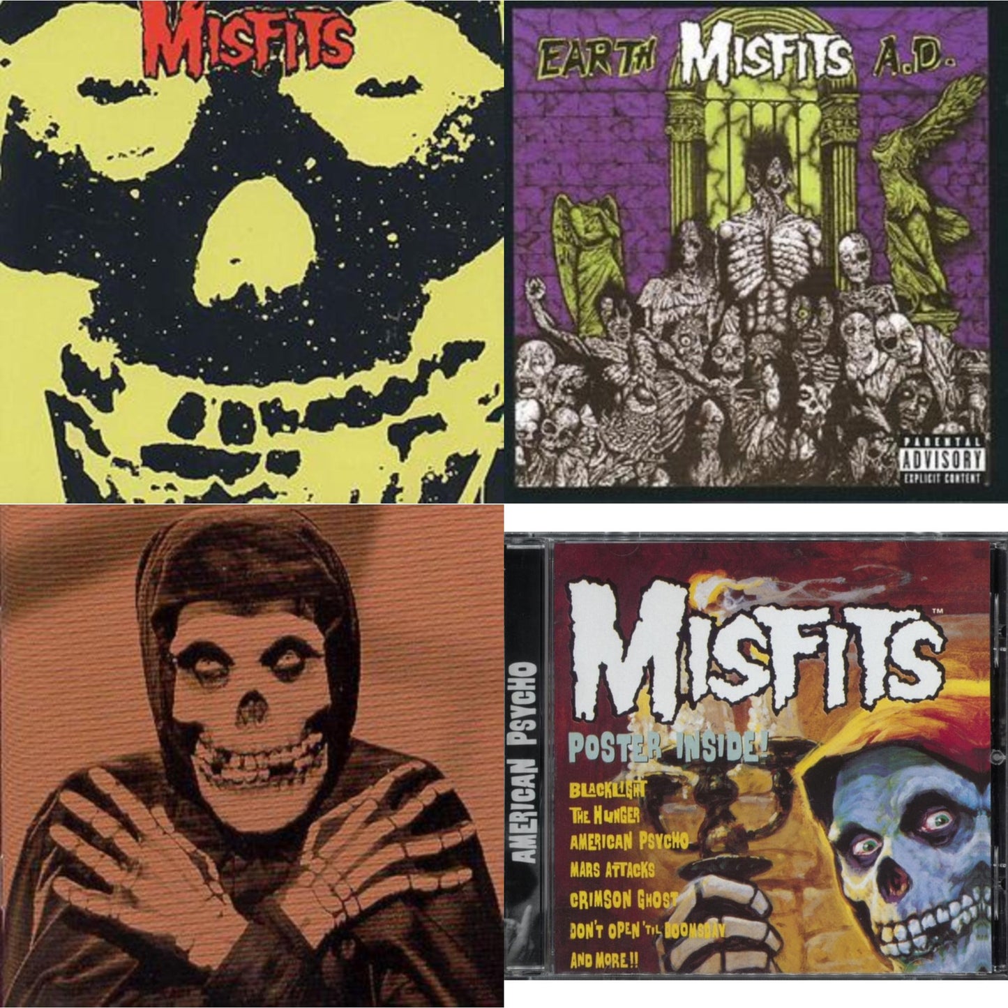 Collection & Earth A.D. / Die Die My Darling & Collection Vol.2 & American Psycho