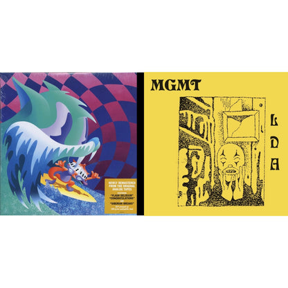 This is a 2 LP Vinyl SKU bundle.
1.This LP Vinyl is brand new.Format: LP VinylMusic Style: Psychedelic RockThis item's title is: Congratulations (2LP/180G)Artist: MgmtLabel: LEGACYBarcode: 888430453319Release Date: 6/3/2014
2.This LP Vinyl is brand new.