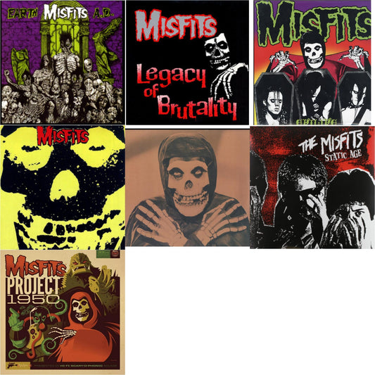 Earth A.D. & Legacy Of Brutality & Evilive & Collection & Collection Vol.2 & Static Age & Project 1950