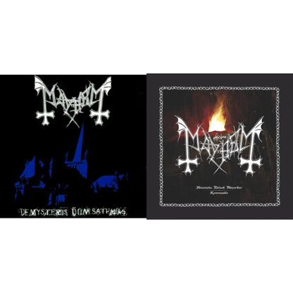Mayhem - Atavistic Black Disorder / Kommando - Ep & De Mysteriis Dom Sathanas - LP Vinyl Bundle