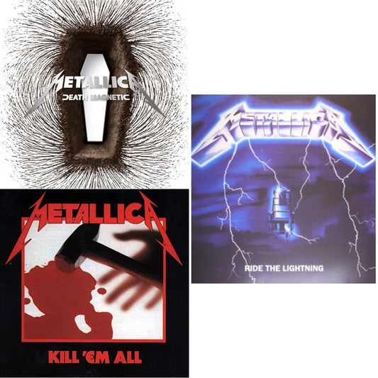 Death Magnetic & Kill Em All (180G) & Ride The Lightning (180G)