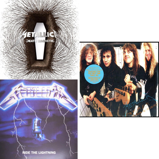 Death Magnetic & Ride The Lightning (180G) & $5.98 Ep: Garage Days Re-Revisited (Remastered)