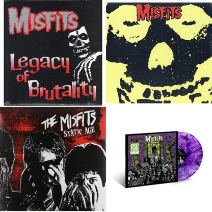 This is a 4 LP Vinyl SKU bundle.
1.This LP Vinyl is brand new.Format: LP VinylMusic Style: PunkThis item's title is: Legacy Of BrutalityArtist: MisfitsLabel: ASTRALWERKSBarcode: 017046190619Release Date: 4/2/1995
2.This LP Vinyl is brand new.