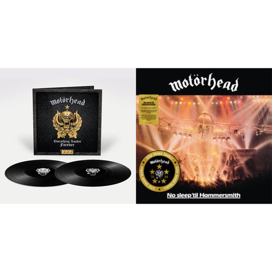 Everything Louder Forever - The Very Best Of (2LP) & No Sleep Til Hammersmith (50Th Anniversary) (Yellow/Black LP Vinyl/Half-Speed)