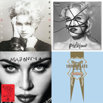 Madonna & Rebel Heart & Finally Enough Love (2LP) & Immaculate Collection (2LP)