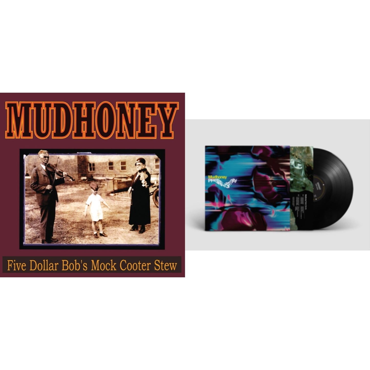 Plastic Eternity & Five Dollar Bob's Mock Cooter Stew (Yellow LP Vinyl) (Ams Exclusive)