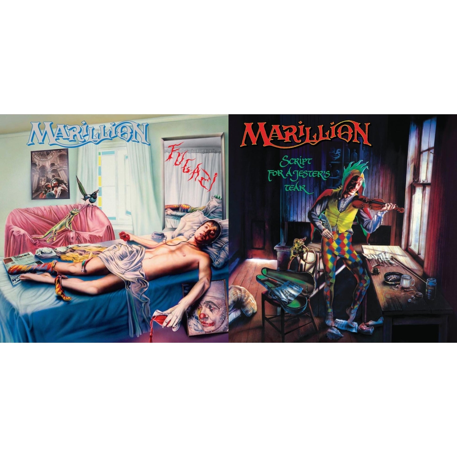 This is a 2 LP Vinyl SKU bundle.
1.This LP Vinyl is brand new.Format: LP VinylMusic Style: Prog RockThis item's title is: Fugazi (Deluxe Edition/4LP)Artist: MarillionLabel: RHINO/PARLOPHONEBarcode: 190295016463Release Date: 9/10/2021
2.This LP Vinyl is brand new.