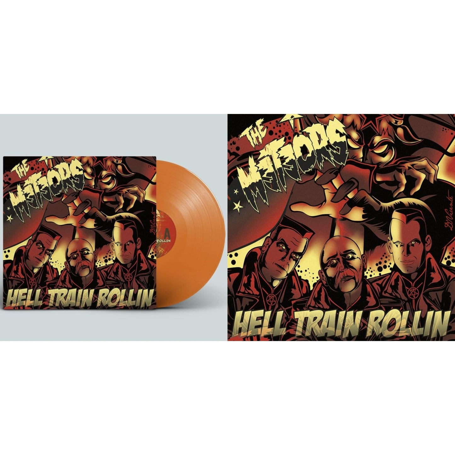 This is a 2 LP Vinyl SKU bundle.
1.This LP Vinyl is brand new.Format: LP VinylThis item's title is: Hell Train RollinArtist: MeteorsLabel: SVART RECORDSBarcode: 6430077095052Release Date: 2/11/2022
2.This LP Vinyl is brand new.