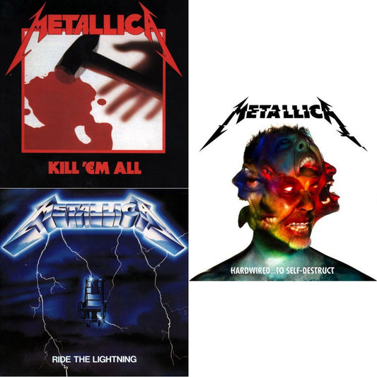 Kill Em All (Remastered) & Ride The Lightning (Remastered) & Hardwired To Self-Destruct (Deluxe)