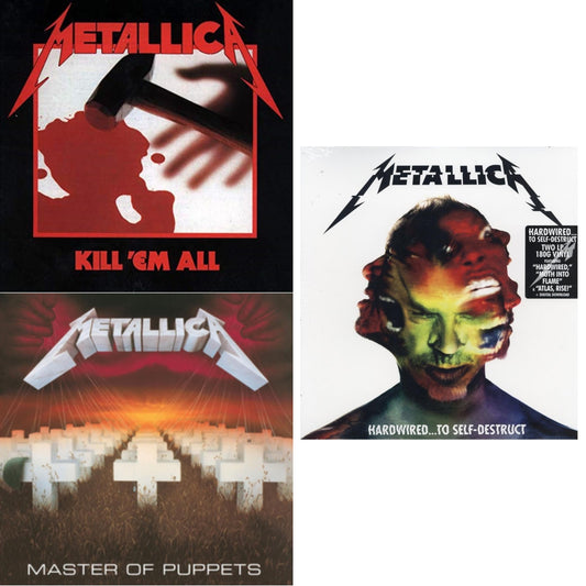 Kill Em All (180G) & Master Of Puppets (Remastered) & Hardwired To Self-Destruct (2LP/180G/Dl Card)