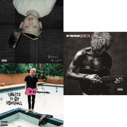 This is a 3 LP Vinyl SKU bundle.
1.This LP Vinyl is brand new.Format: LP VinylMusic Style: Alternative RockThis item's title is: Mainstream Sellout (X)Artist: MgkLabel: BAD BOY / INTERSCOPEBarcode: 602445544479Release Date: 6/24/2022
2.This LP Vinyl is brand new.
