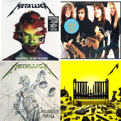 72 Seasons (2LP) & Hardwired To Self-Destruct (2LP/180G/Dl Card) & $5.98 Ep: Garage Days Re-Revisited (Remastered) & And Justice For All (Remastered)