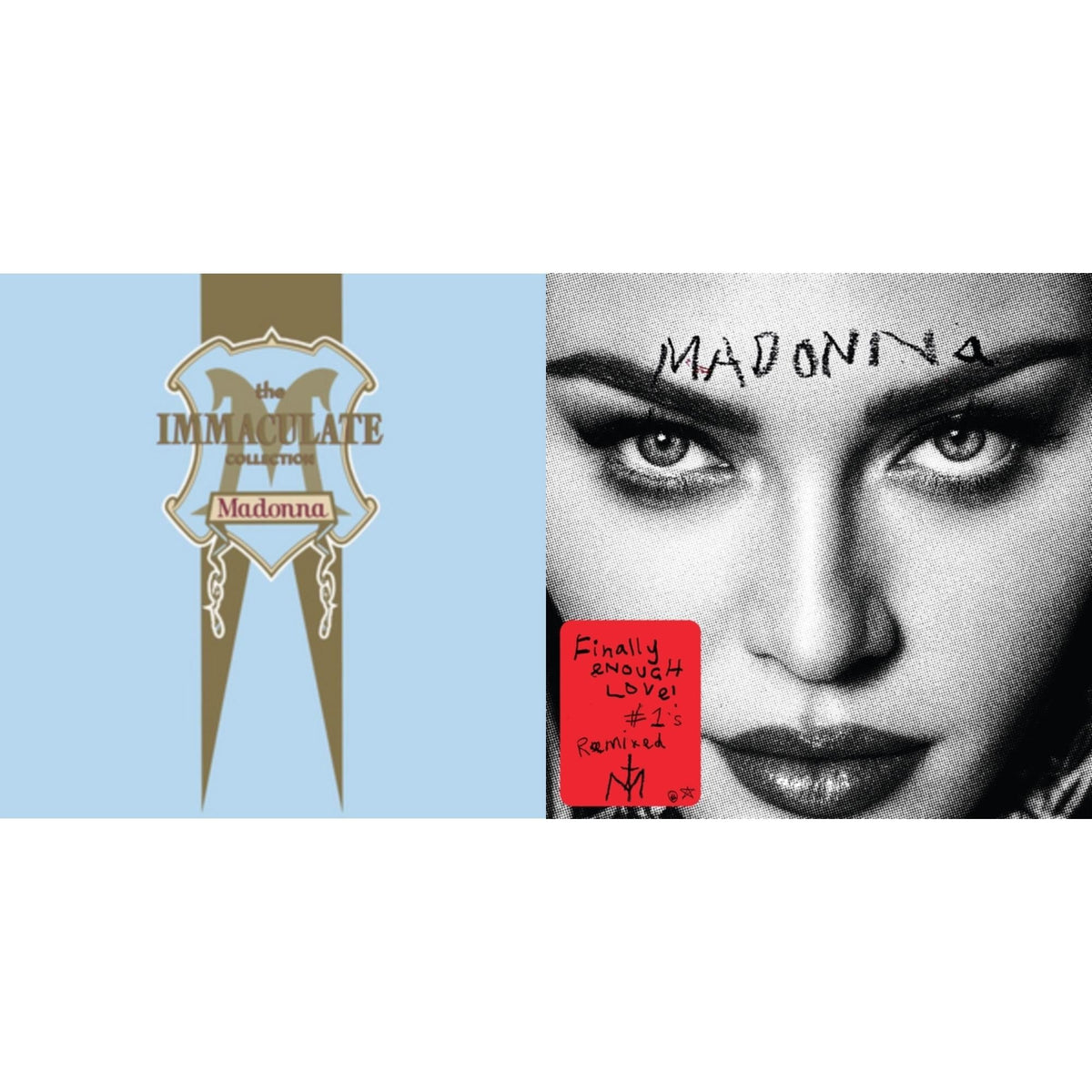 Finally Enough Love (2LP) & Immaculate Collection (2LP)
