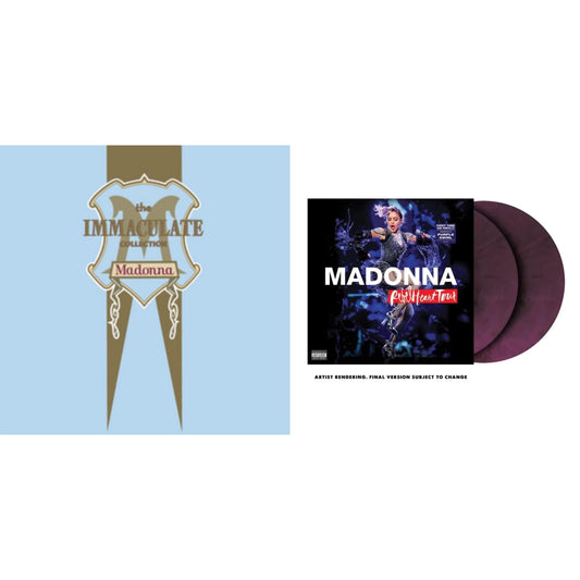 Rebel Heart Tour (X) (Purple Galaxy Swirl Vinyl/2LP) & Immaculate Collection (2LP)