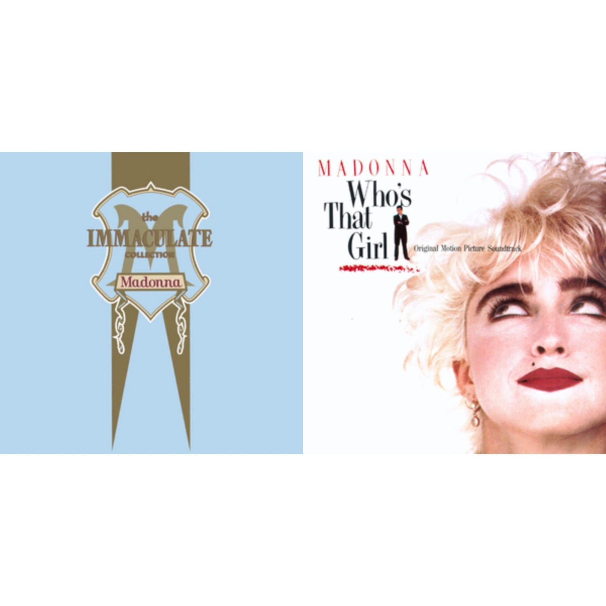 This is a 2 LP Vinyl SKU bundle.
1.This LP Vinyl is brand new.Format: LP VinylMusic Style: Dance-popThis item's title is: Immaculate Collection (2LP)Artist: MadonnaLabel: WARNER MUSIC CABarcode: 603497859344Release Date: 9/14/2018
2.This LP Vinyl is brand new.