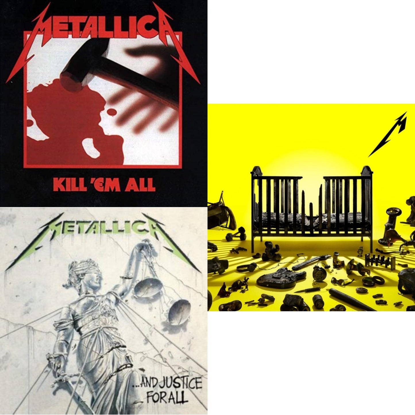 72 Seasons (2LP) & Kill Em All (180G) & And Justice For All (Remastered)