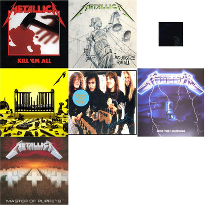 72 Seasons (2LP) & Metallica (Remastered/2LP) & Kill Em All (180G) & Ride The Lightning (180G) & Master Of Puppets (Remastered) & $5.98 Ep: Garage Days Re-Revisited (Remastered) & And Justice For All (Remastered)