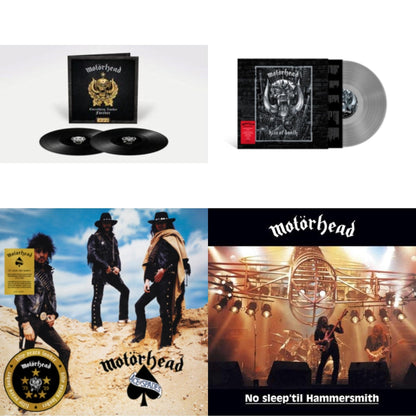 Everything Louder Forever - The Very Best Of (2LP) & Kiss Of Death & Ace Of Spades (50Th Anniversary) (Blue/White LP Vinyl/Half-Speed Master) & No Sleep Til Hammersmith