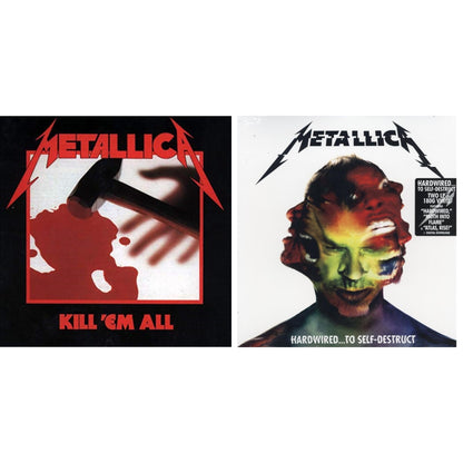 This is a 2 LP Vinyl SKU bundle.
1.This LP Vinyl is brand new.Format: LP VinylThis item's title is: Kill Em All (180G)Artist: MetallicaLabel: RHINO/BLACKENED RECORDINGSBarcode: 858978005035Release Date: 4/15/2016
2.This LP Vinyl is brand new.