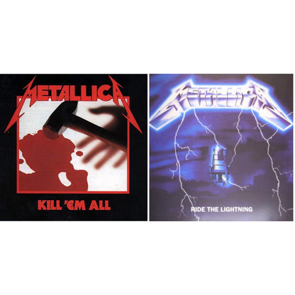 This is a 2 LP Vinyl SKU bundle.
1.This LP Vinyl is brand new.Format: LP VinylThis item's title is: Kill Em All (180G)Artist: MetallicaLabel: RHINO/BLACKENED RECORDINGSBarcode: 858978005035Release Date: 4/15/2016
2.This LP Vinyl is brand new.