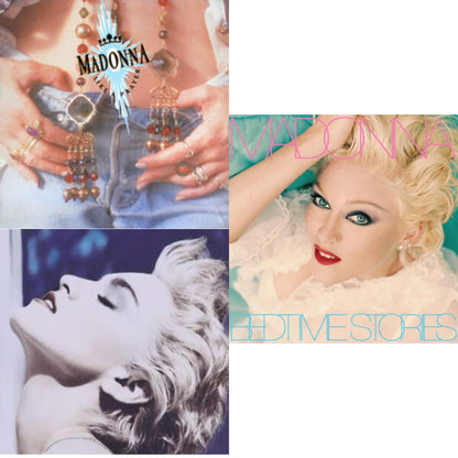 Like A Prayer (180G) & True Blue (180G) & Bedtime Stories (The Silver Collection) (Silver LP Vinyl)