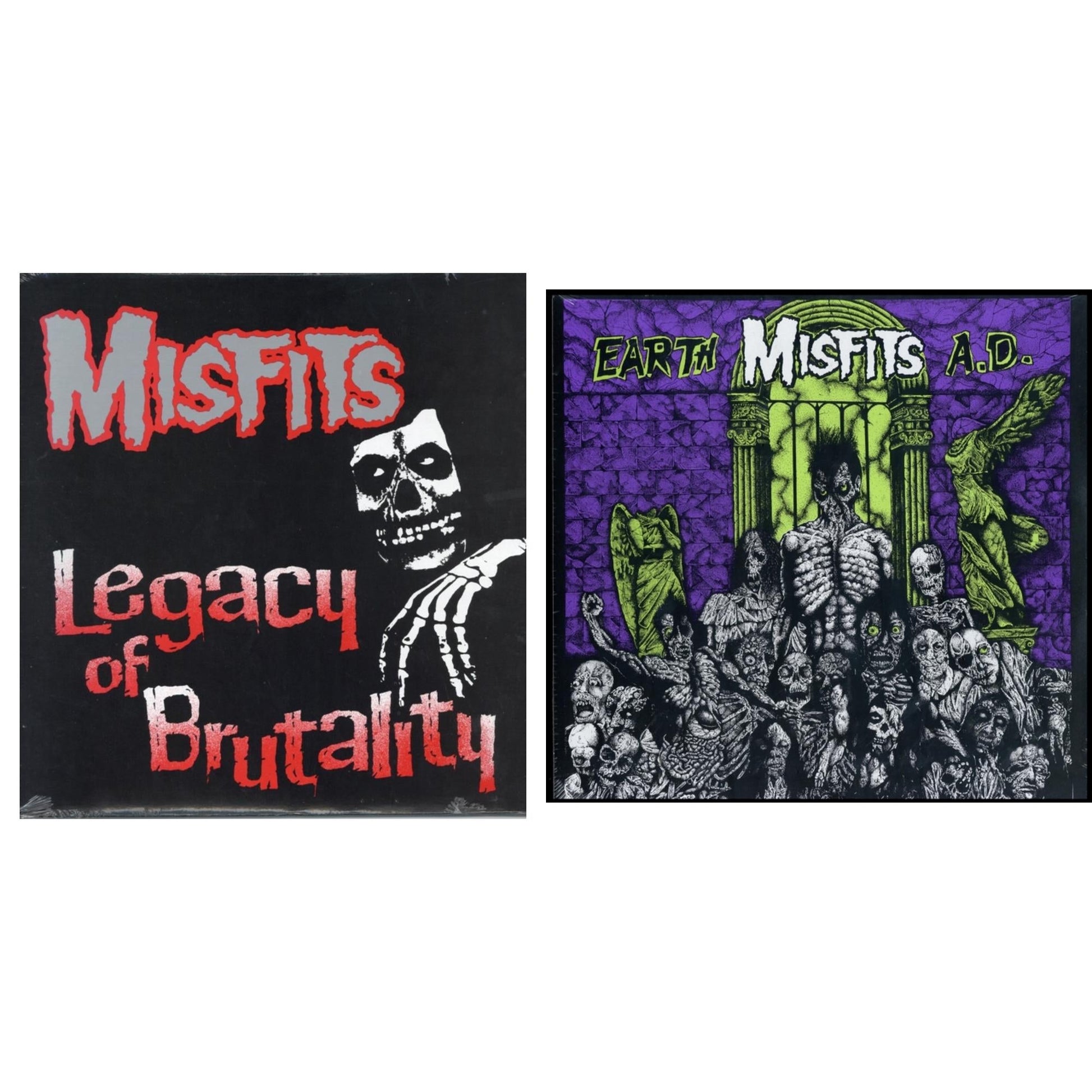 This is a 2 LP Vinyl SKU bundle.
1.This LP Vinyl is brand new.Format: LP VinylMusic Style: PunkThis item's title is: Legacy Of BrutalityArtist: MisfitsLabel: ASTRALWERKSBarcode: 017046190619Release Date: 4/2/1995
2.This LP Vinyl is brand new.